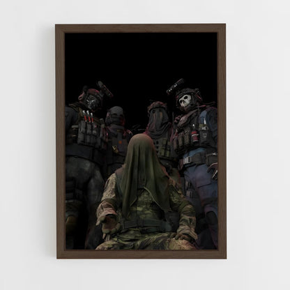 ap-call of duty-7 cadre Bois foncé