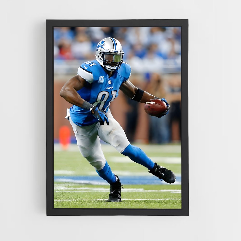 ap-calvin johnson-10 cadre Noir