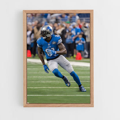 ap-calvin johnson-4 cadre Bois clair