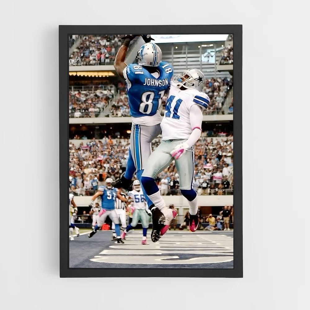 ap-calvin johnson-9 cadre Noir