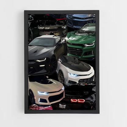 ap-camaro zl1-5 cadre Noir