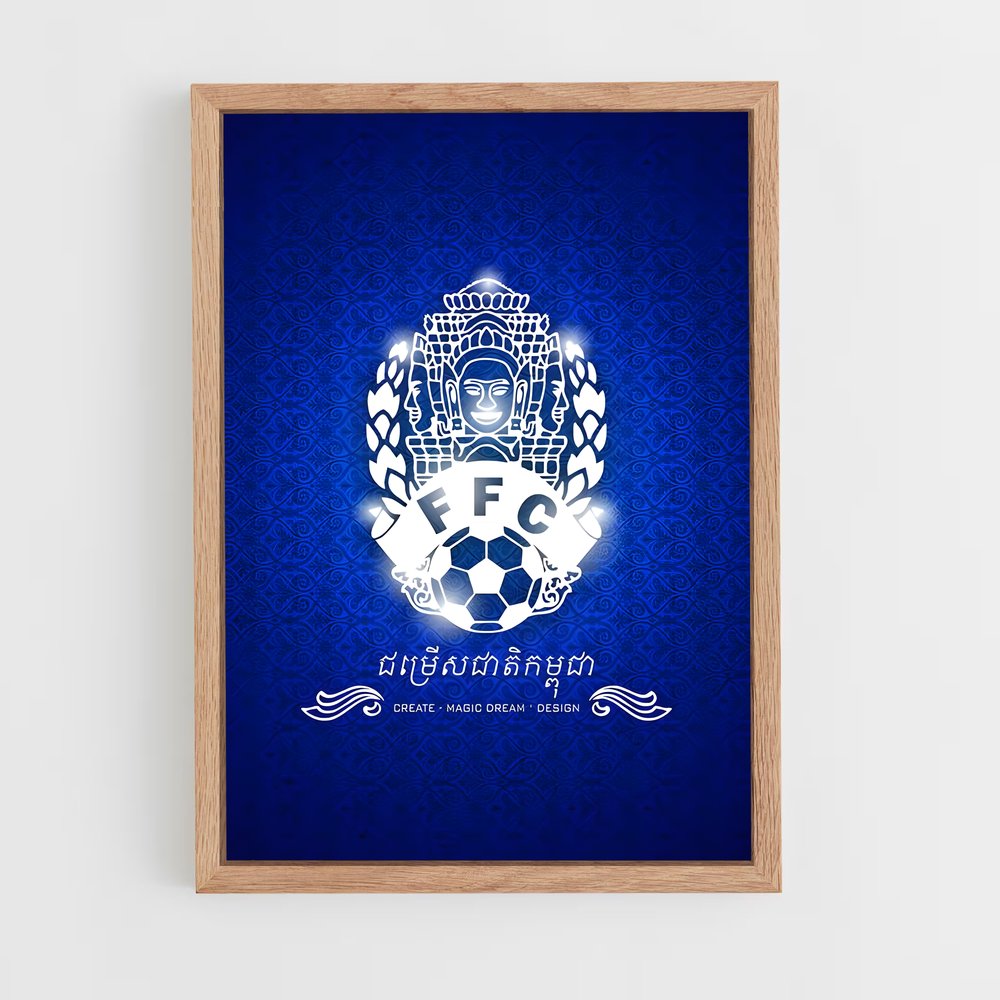 ap-cambodia national football team-3 cadre Bois clair