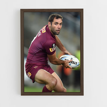 ap-cameron smith-4 cadre Bois foncé