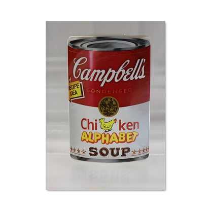 Poster Soupe Alphabet