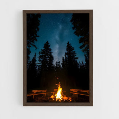 ap-campfire-6 cadre Bois foncé