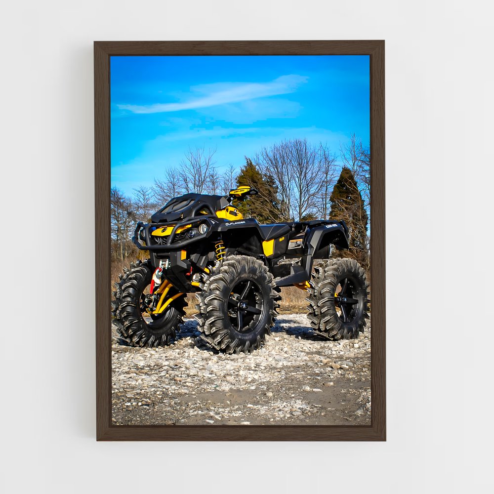 ap-can-am outlander-1 cadre Bois foncé