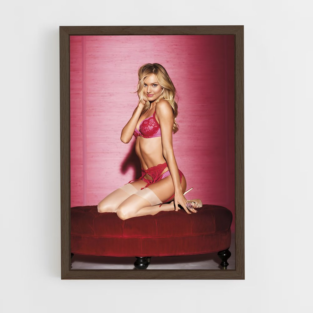 ap-candice swanepoel-7 cadre Bois foncé