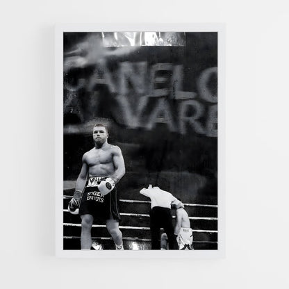ap-canelo alvarez-9 cadre Blanc