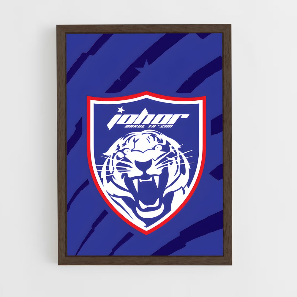 ap-cangzhou mighty lions fc-2 cadre Bois foncé