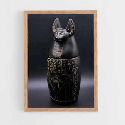 ap-canopic jars-1 cadre Bois clair