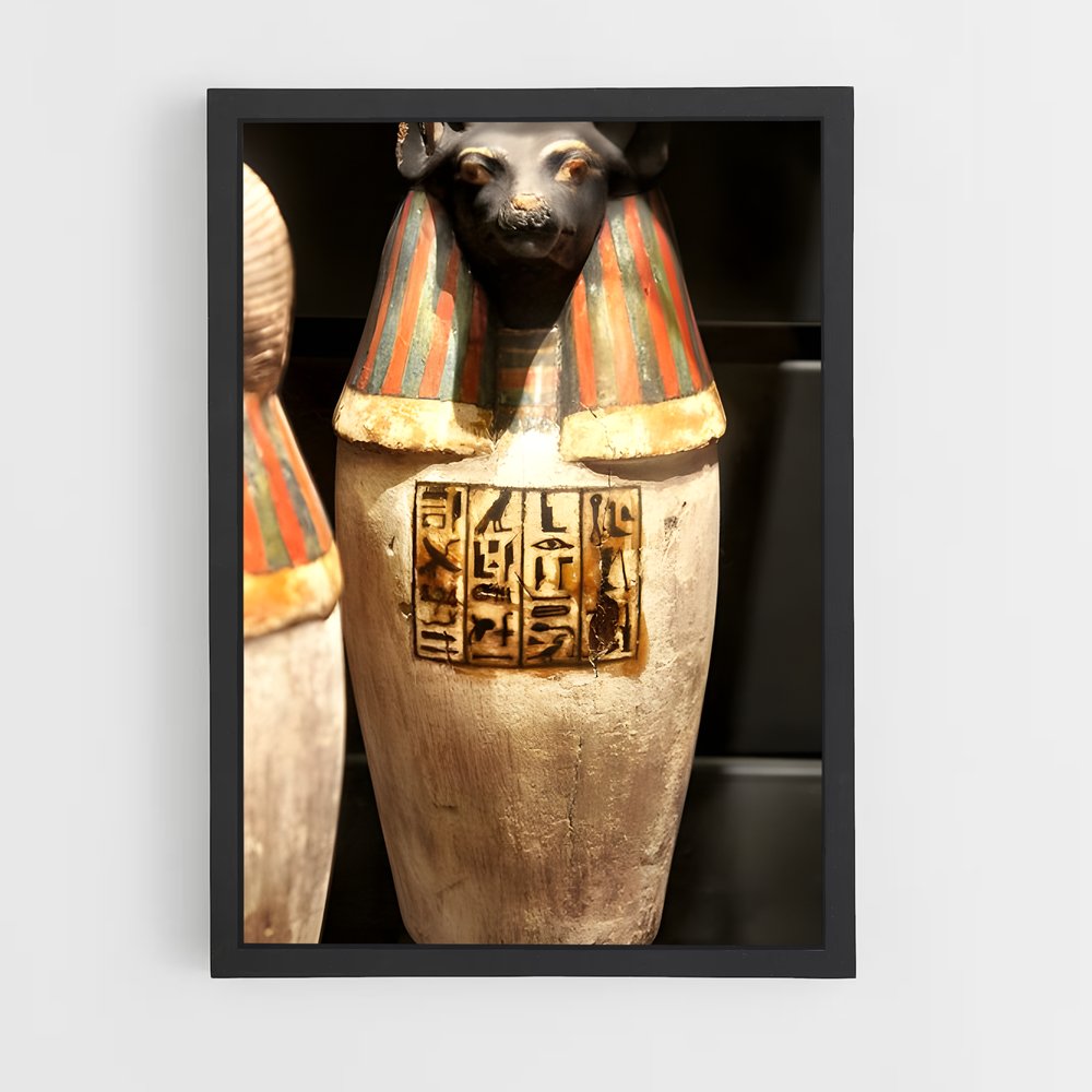 ap-canopic jars-5 cadre Noir