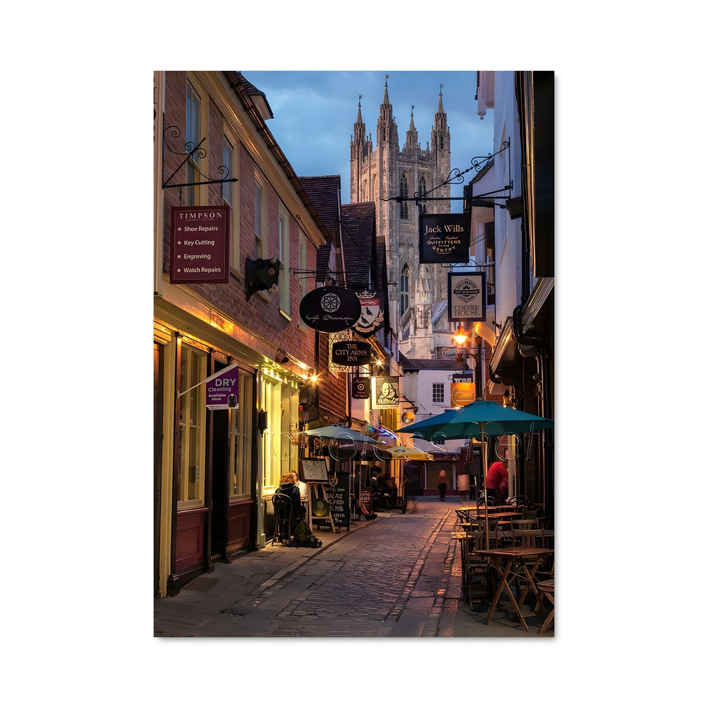 Poster Rues de Canterbury