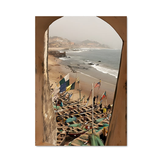 Poster Vue sur la Côte