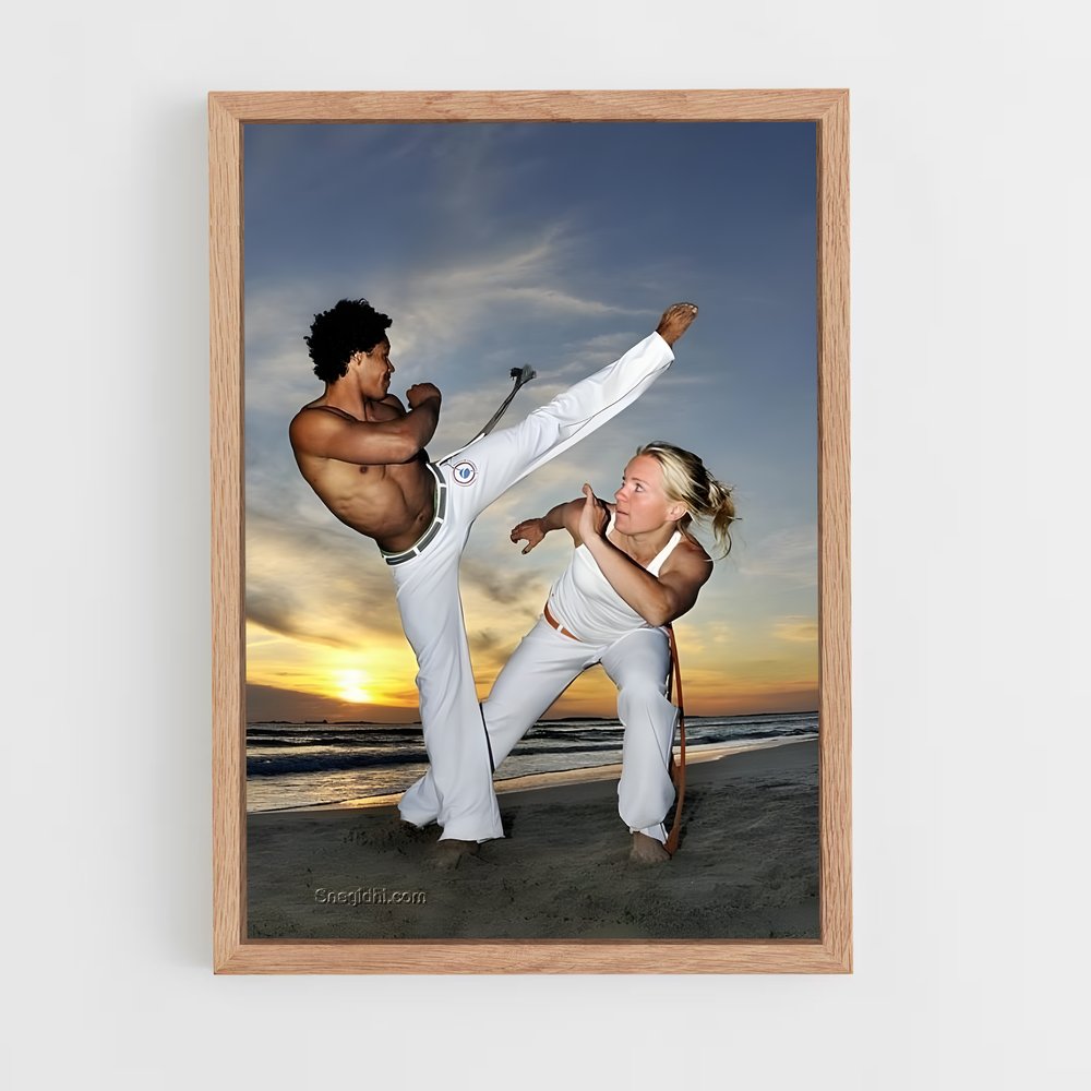 ap-capoeira-4 cadre Bois clair