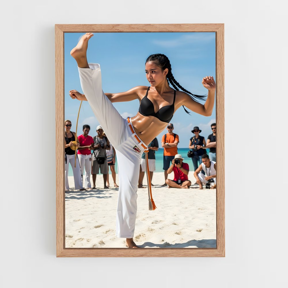 ap-capoeira-8 cadre Bois clair
