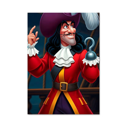 Poster Capitaine Crochet