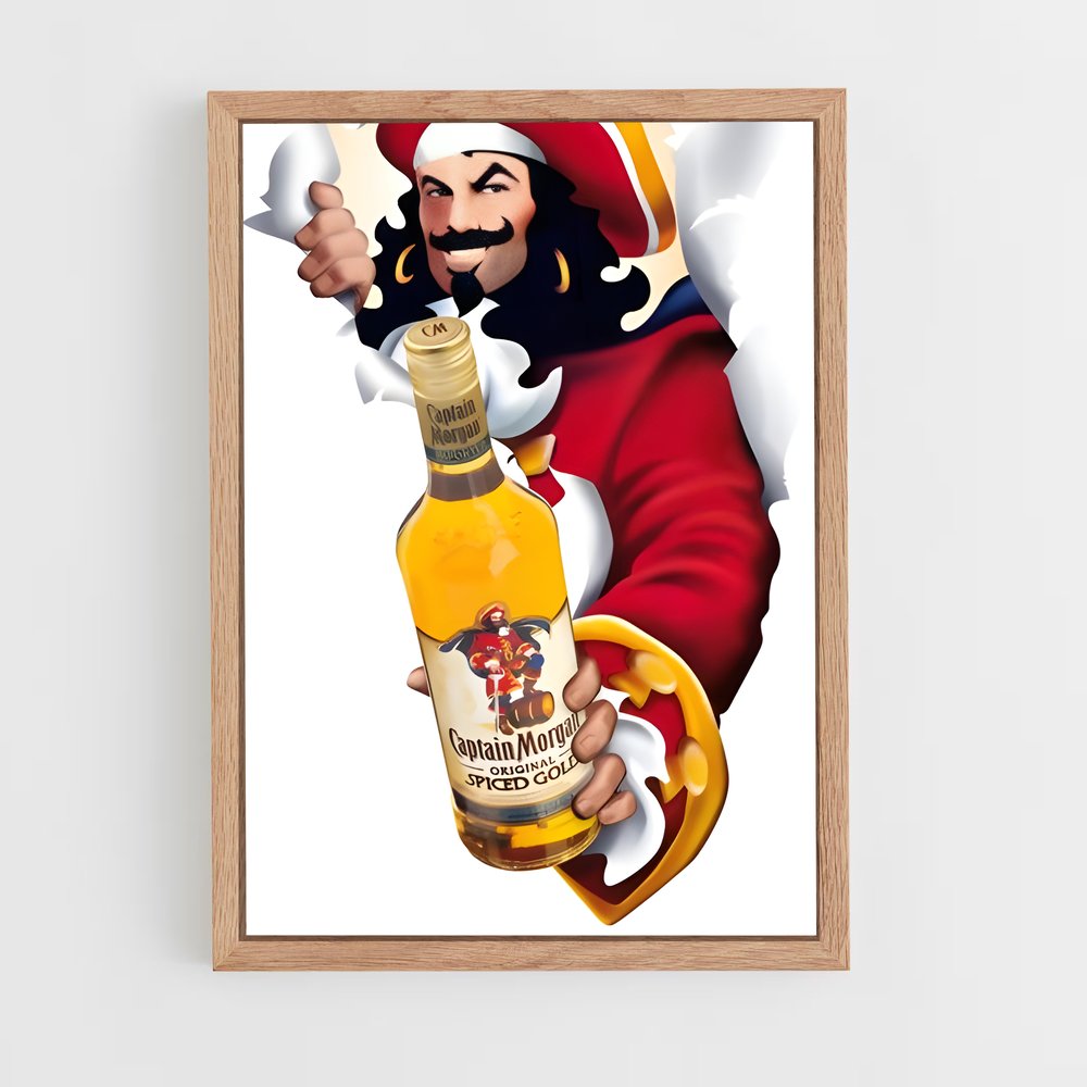 ap-captain morgan-1 cadre Bois clair