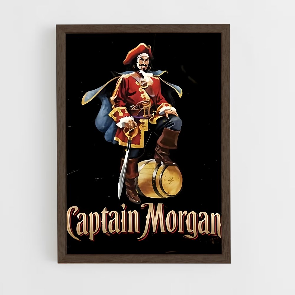 ap-captain morgan-3 cadre Bois foncé