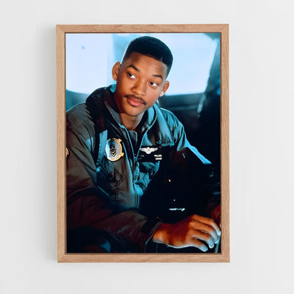 ap-captain steven hiller-1 cadre Bois clair