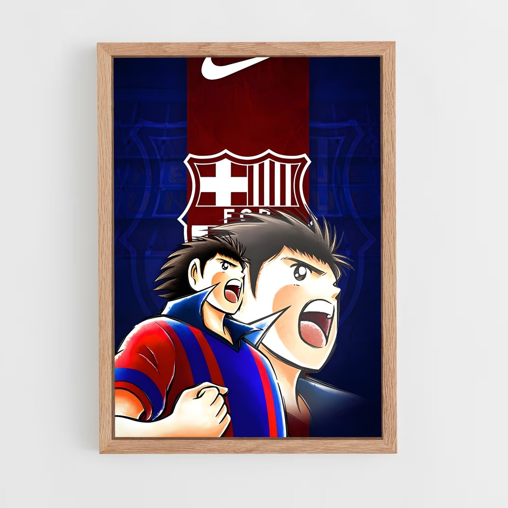 ap-captain tsubasa-7 cadre Bois clair