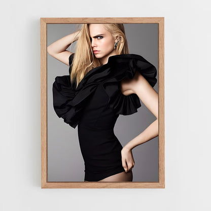 ap-cara delevingne-7 cadre Bois clair