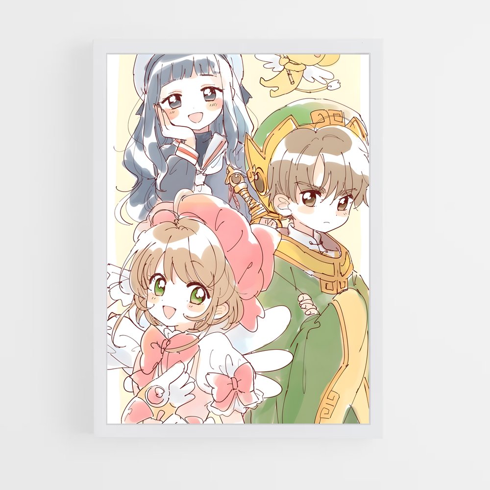 ap-cardcaptor sakura-1 cadre Blanc