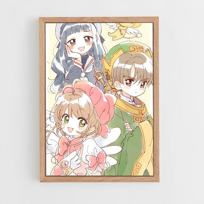 ap-cardcaptor sakura-1 cadre Bois clair