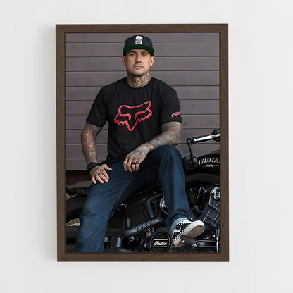 ap-carey hart-4 cadre Bois foncé