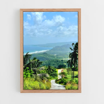 ap-caribbean-9 cadre Bois clair