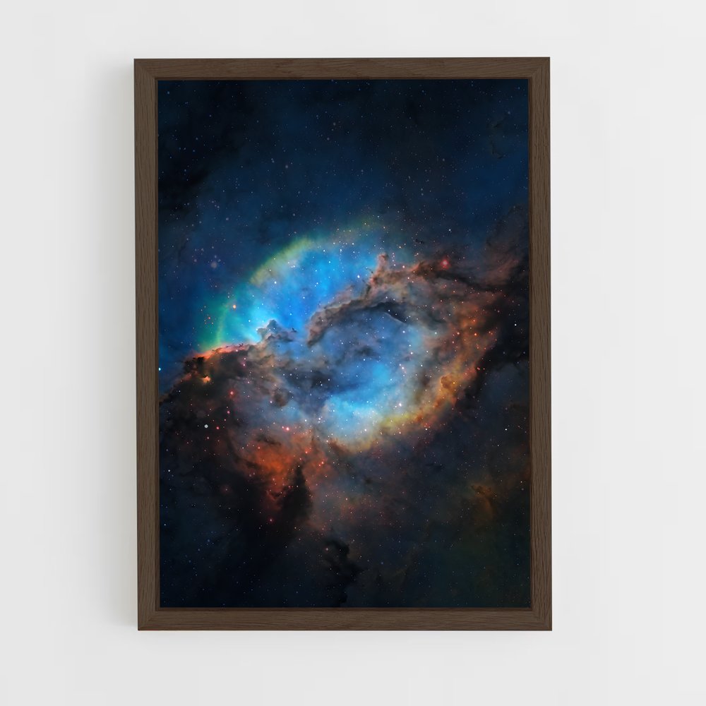 ap-carina nebula-7 cadre Bois foncé
