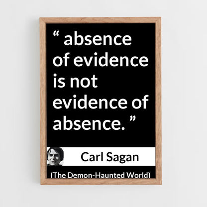 ap-carl sagan-3 cadre Bois clair