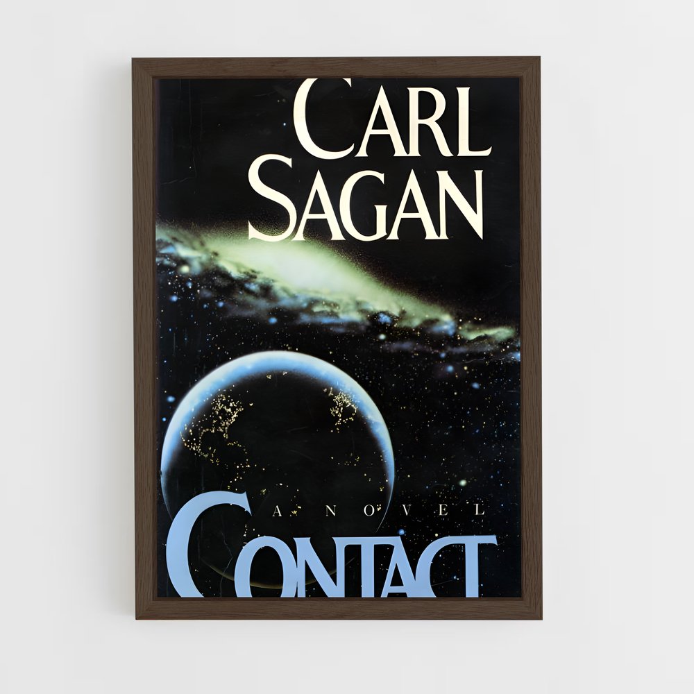 ap-carl sagan-7 cadre Bois foncé