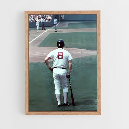 ap-carl yastrzemski-3 cadre Bois clair
