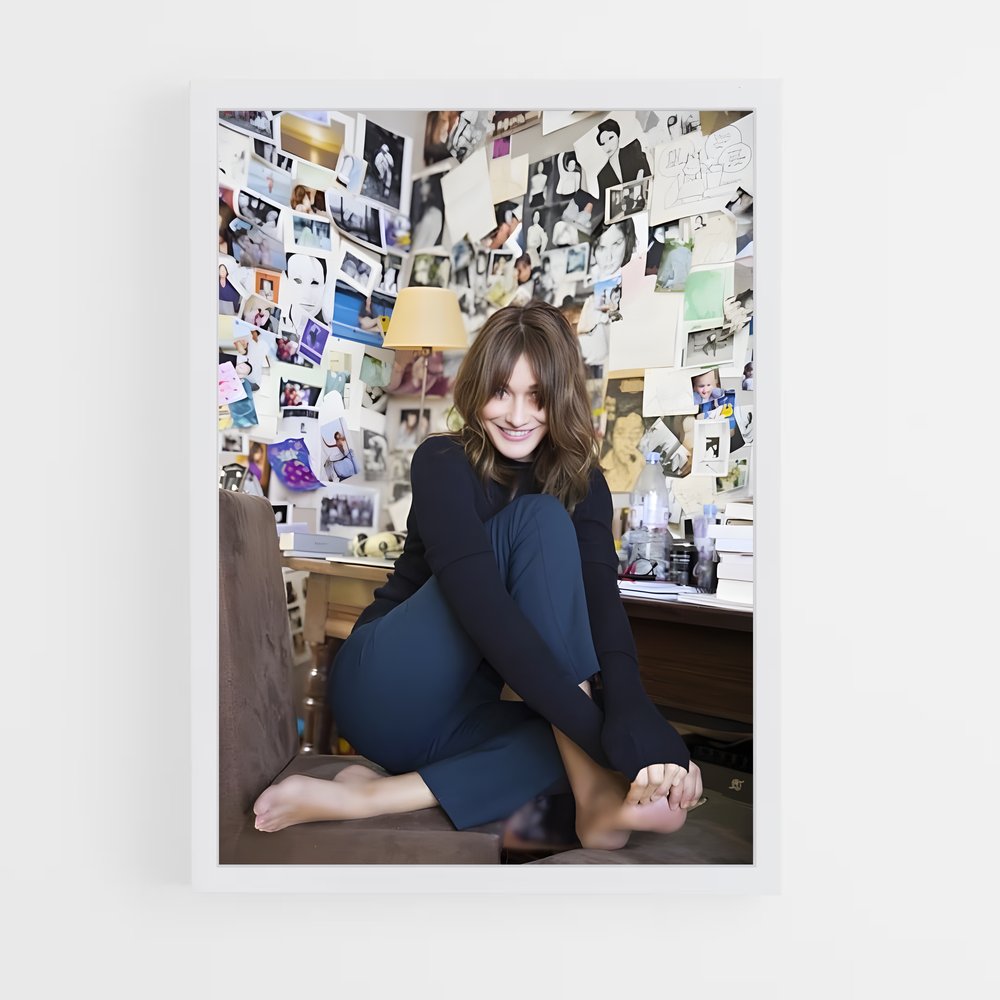 ap-carla bruni-3 cadre Blanc