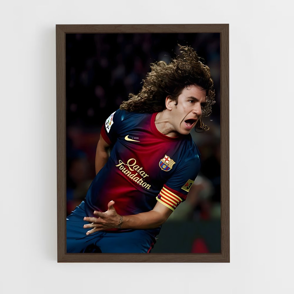 ap-carles puyol-3 cadre Bois foncé
