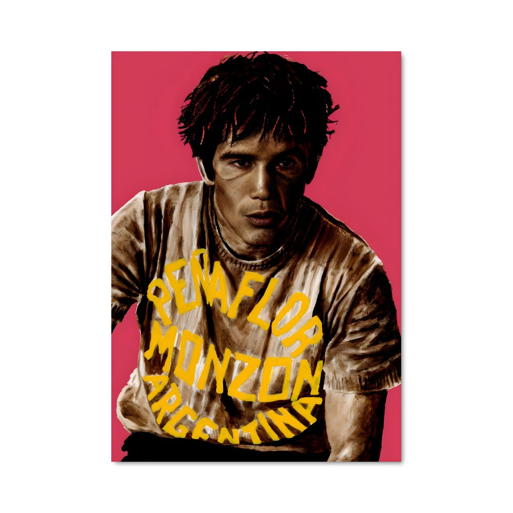 Poster Monzon en Rouge