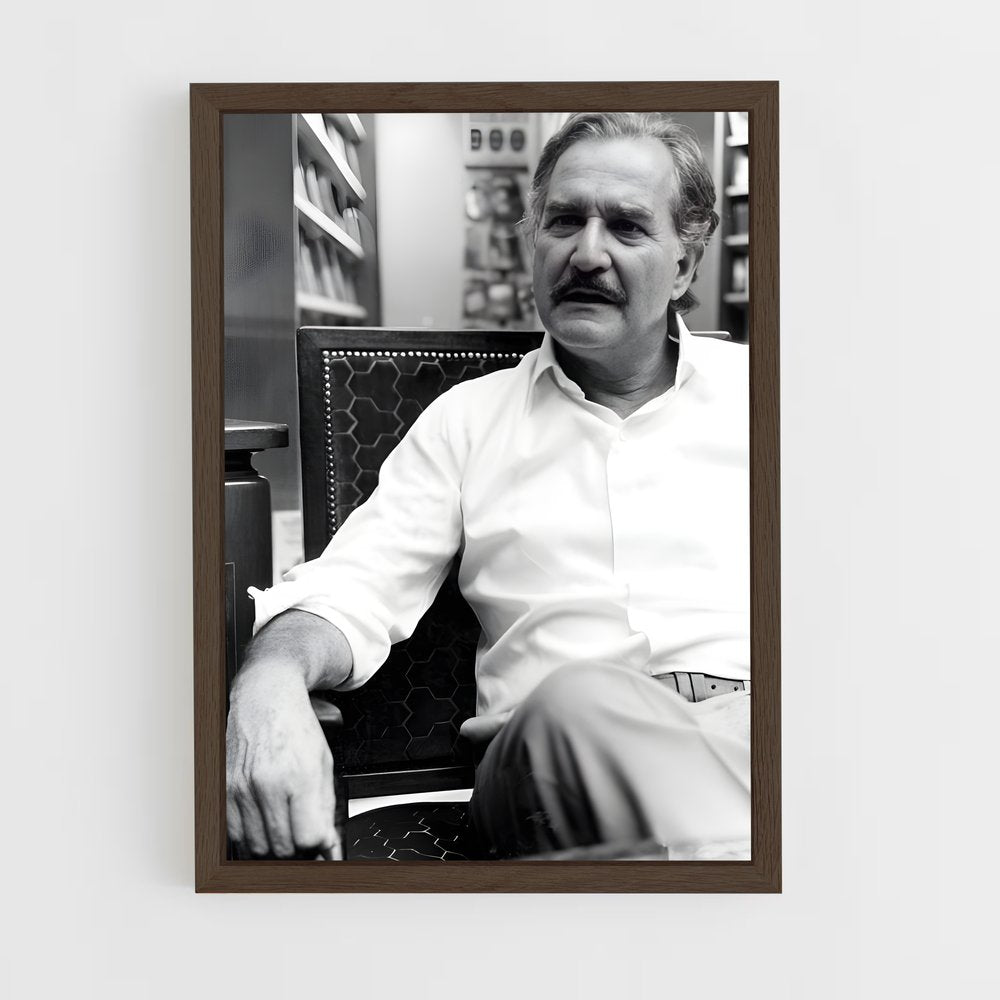 ap-carlos fuentes-1 cadre Bois foncé