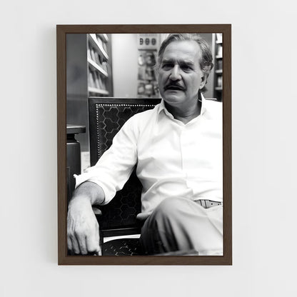 ap-carlos fuentes-1 cadre Bois foncé