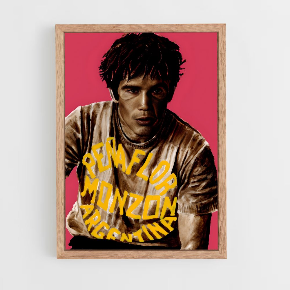 ap-carlos monzon-2 cadre Bois clair