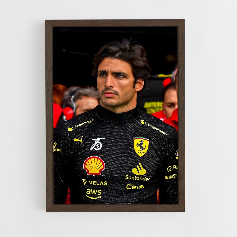 ap-carlos sainz-2 cadre Bois foncé