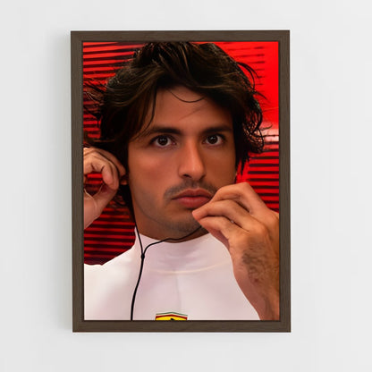 ap-carlos sainz-7 cadre Bois foncé
