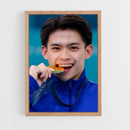 ap-carlos yulo-3 cadre Bois clair