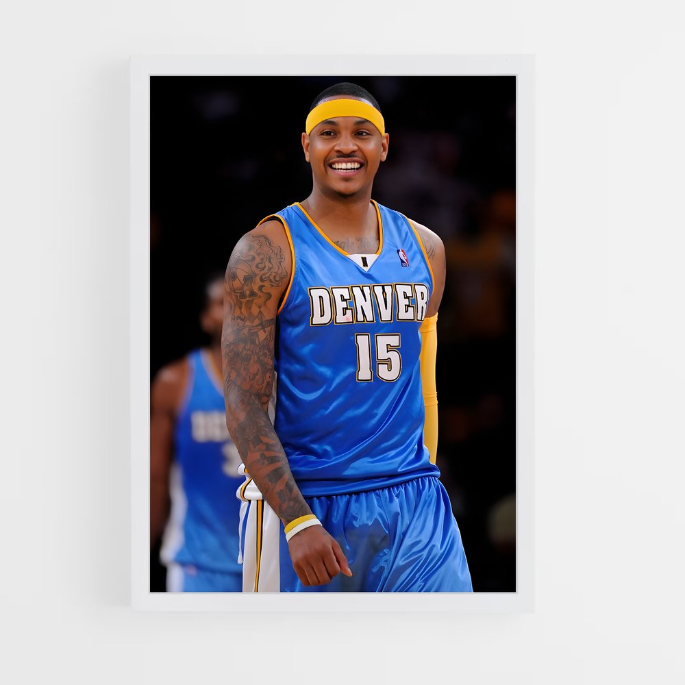 ap-carmelo anthony-6 cadre Blanc