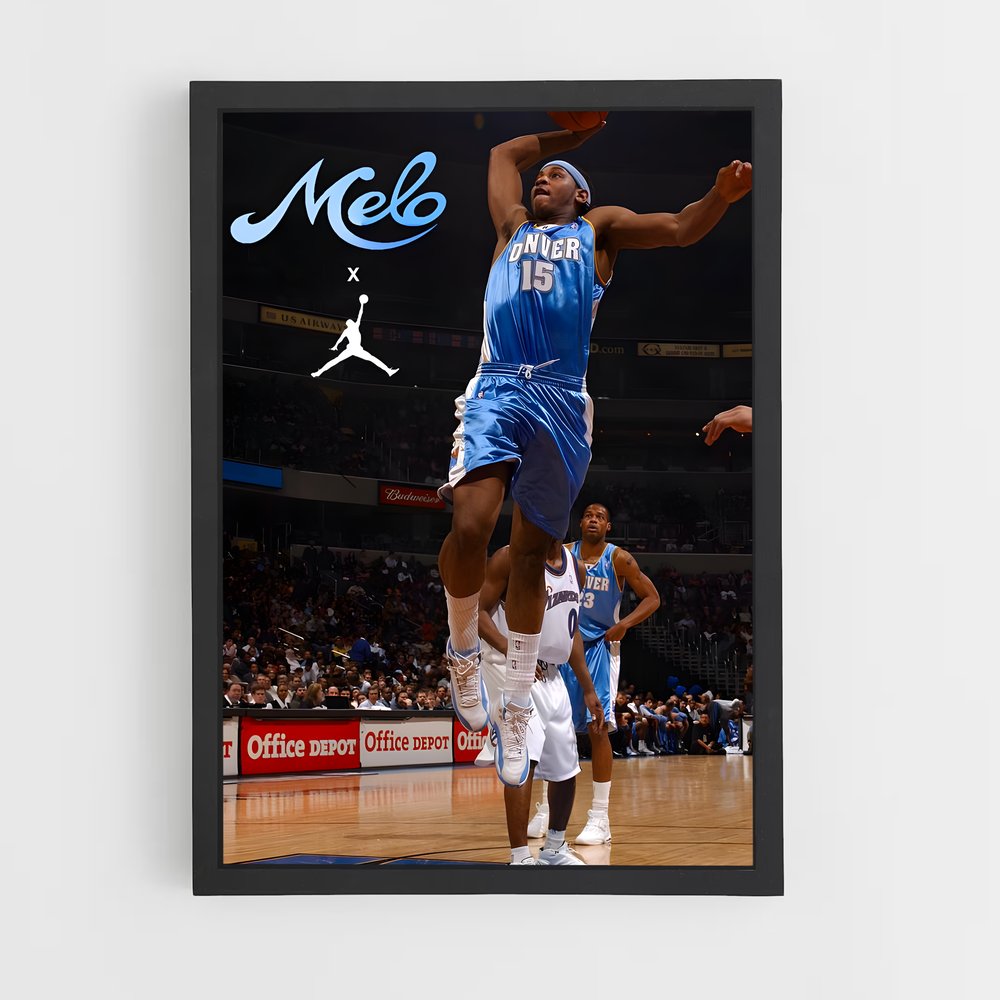 ap-carmelo anthony-8 cadre Noir