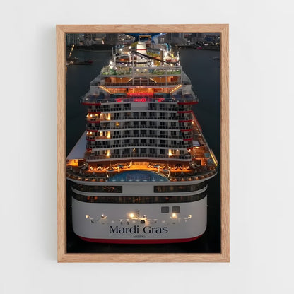 ap-carnival mardi gras-1 cadre Bois clair