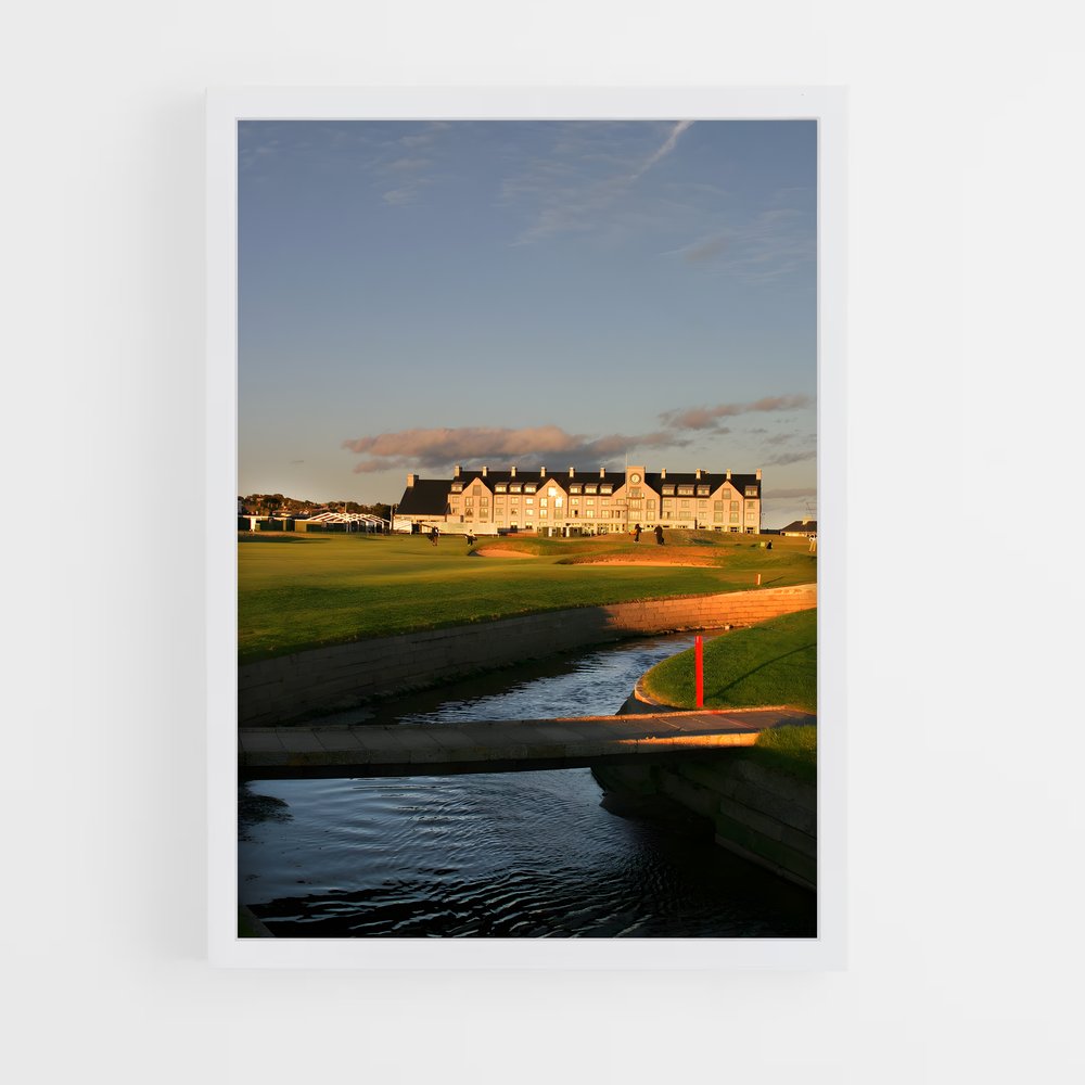ap-carnoustie golf links-1 cadre Blanc