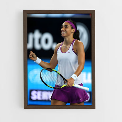 ap-caroline garcia-1 cadre Bois foncé
