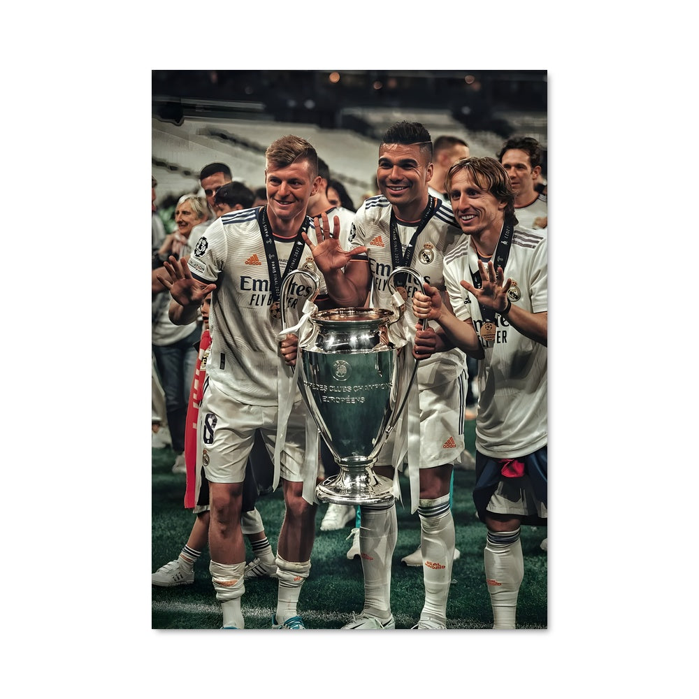 Poster Champion Casemiro