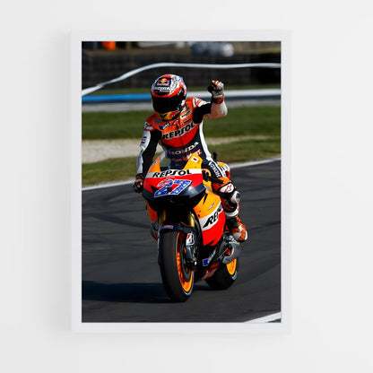 ap-casey stoner-1 cadre Blanc
