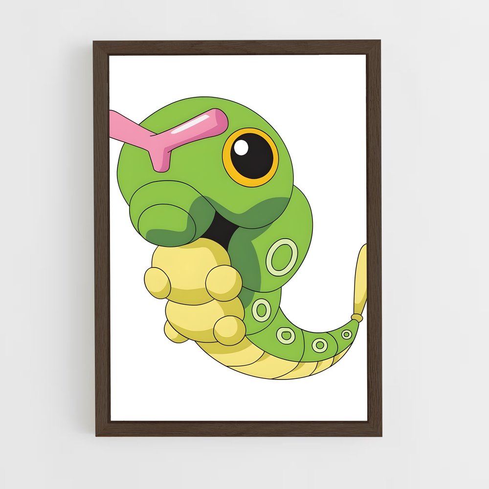 ap-caterpie-4 cadre Bois foncé